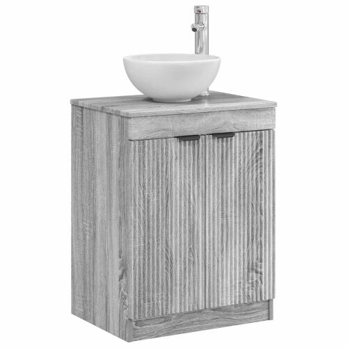 Kupaonski ormar Siva Sonoma 54 x 41 x 70 cm Konstruirano drvo - Siva Sonoma Cijena