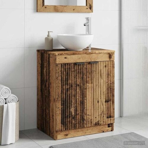 Kupaonski ormar Staro drvo 54 x 41 x 70 cm Konstruirano drvo - Staro drvo Cijena