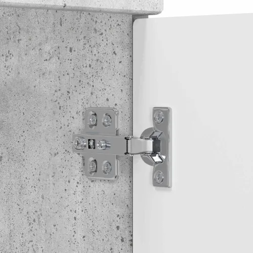 Kupaonski Lavabo - Umivaonik s sudoperom Betonska siva 54 x 35 x 83 cm - Betonska siva Cijena