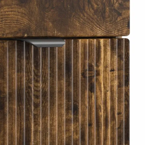 Kupaonski Lavabo - Umivaonik s sudoperom Dimljeni hrast 54 x 35 x 83 cm - Dimljeni hrast Cijena