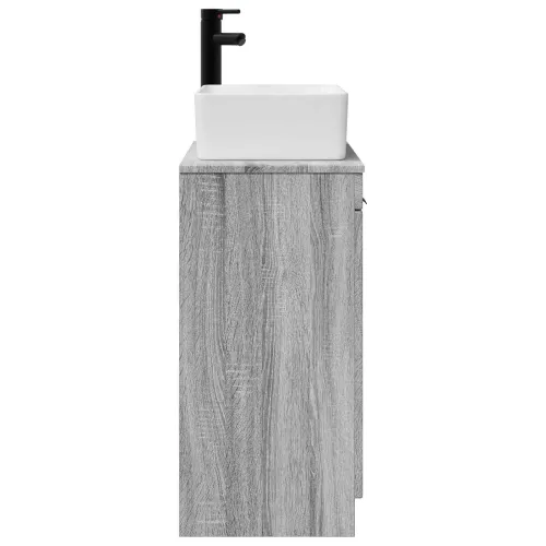 Kupaonski Lavabo - Umivaonik s sudoperom Siva Sonoma 54 x 35 x 83 cm - Siva Sonoma Cijena