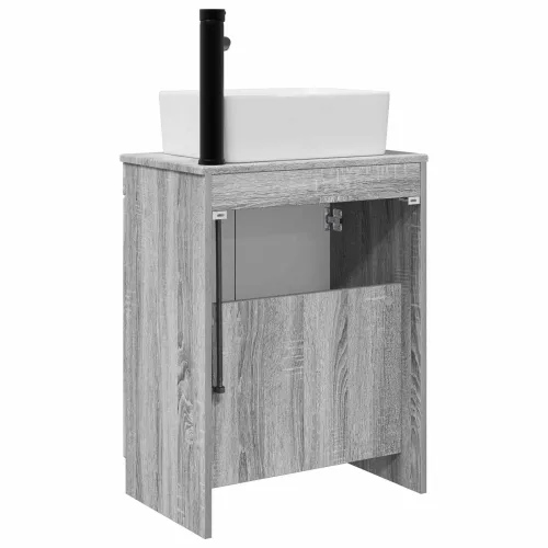 Kupaonski Lavabo - Umivaonik s sudoperom Siva Sonoma 54 x 35 x 83 cm - Siva Sonoma Cijena