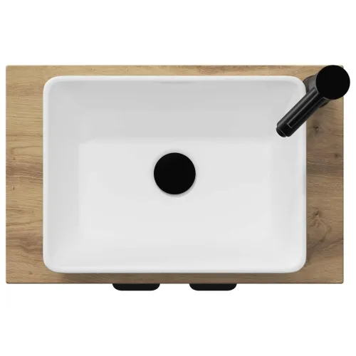 Kupaonski Lavabo - Umivaonik s sudoperom Hrast artisan 54 x 35 x 83 cm - Hrast artisan Cijena