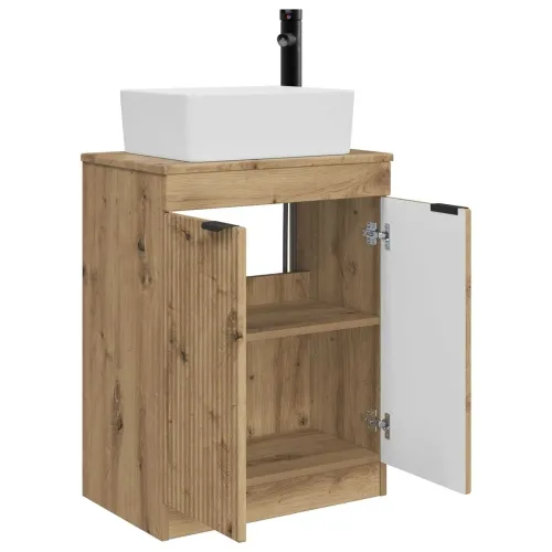 Kupaonski Lavabo - Umivaonik s sudoperom Hrast artisan 54 x 35 x 83 cm - Hrast artisan Cijena