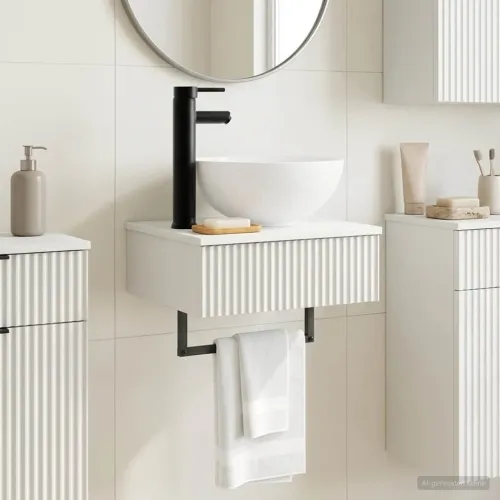 Zidni sudoper Bijela visokog sjaja 40 x 35 x 39 cm - Bijela visokog sjaja Cijena