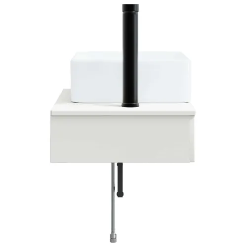 Zidni sudoper Bijela 50 x 41 x 39 cm Konstruirano drvo - Bijela Cijena