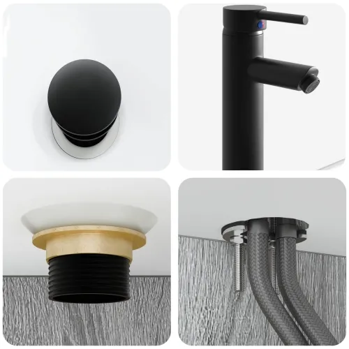 Zidni sudoper Siva Sonoma 50 x 41 x 39 cm Konstruirano drvo - Siva Sonoma Cijena