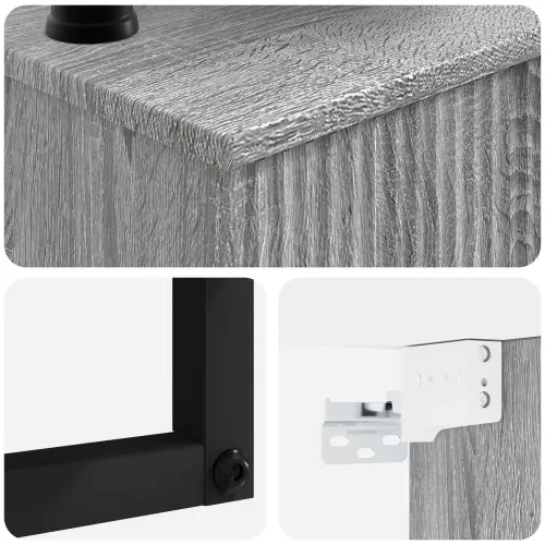 Zidni sudoper Siva Sonoma 50 x 41 x 39 cm Konstruirano drvo - Siva Sonoma Cijena