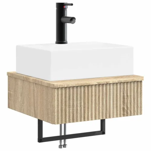 Zidni sudoper Hrast sonoma 40 x 41 x 39 cm Konstruirano drvo - Hrast sonoma Cijena