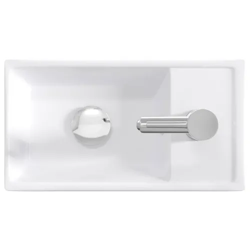 Lavabo - Umivaonik s slavinom i odvodom Krom 40,5 x 22,5 x 11,5 cm - Krom Cijena
