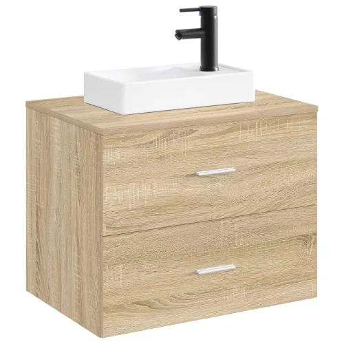 Lavabo - Umivaonik s slavinom i odvodom Mat Crna 40,5 x 22,5 x 11,5 cm - Mat crna Cijena