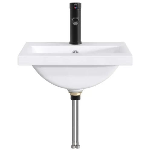 Lavabo - Umivaonik s slavinom i odvodom Mat Crna 42 x 40 x 16,5 cm - Mat crna Cijena