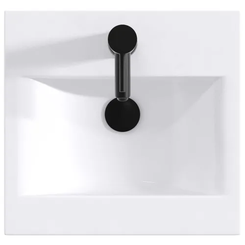 Lavabo - Umivaonik s slavinom i odvodom Mat Crna 42 x 40 x 16,5 cm - Mat crna Cijena