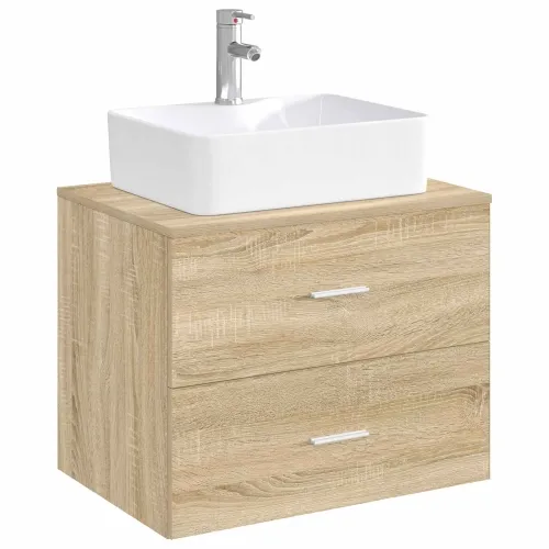 Lavabo - Umivaonik s slavinom i odvodom Krom 48,5 x 37,5 x 13 cm - Krom Cijena