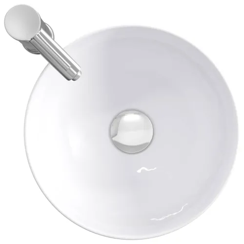 Lavabo - Umivaonik s slavinom i odvodom Krom 32 x 32 x 13 cm Keramika - Krom 32 x 32 x 13 cm Cijena