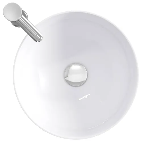 Lavabo - Umivaonik s slavinom i odvodom Krom 35,5 x 35,5 x 14,5 cm - Krom 35,5 x 35,5 x 14,5 cm Cijena