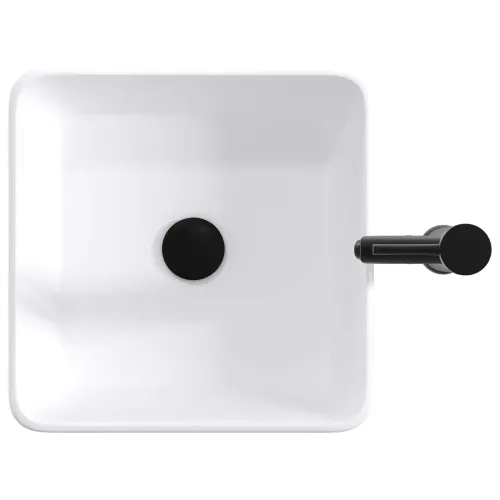 Lavabo - Umivaonik s slavinom i odvodom Mat Crna 36,5 x 36,5 x 13 cm - Mat crna 36,5 x 36,5 x 13 cm Cijena