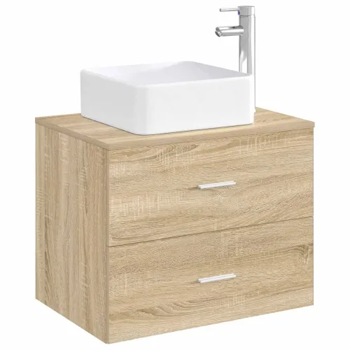 Lavabo - Umivaonik s slavinom i odvodom Krom 49 x 37 x 14 cm Keramika - Krom 49 x 37 x 14 cm Cijena