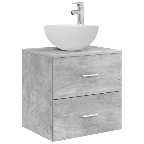 Lavabo - Umivaonik s policom Betonska siva 49,5 x 41 x 64,5 cm - Betonska siva Cijena