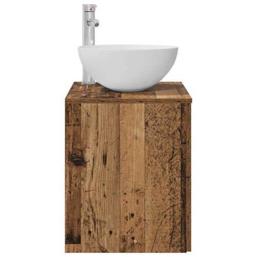 Lavabo - Umivaonik s policom Staro drvo 49,5 x 41 x 64,5 cm - Staro drvo Cijena