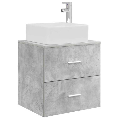 Lavabo - Umivaonik s policom Betonska siva 49,5 x 41 x 63 cm - Betonska siva Cijena