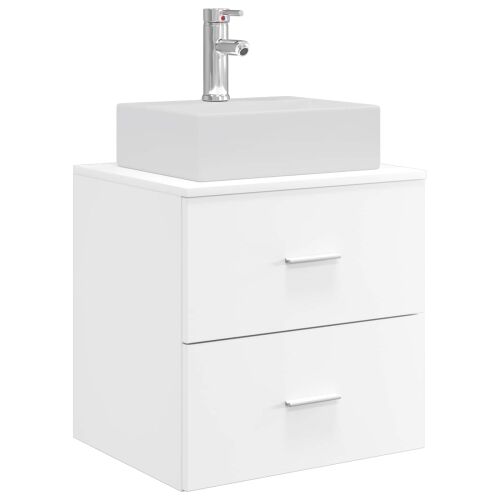 Lavabo - Umivaonik s policom Bijela 49,5 x 41 x 62,5 cm - Bijela Cijena