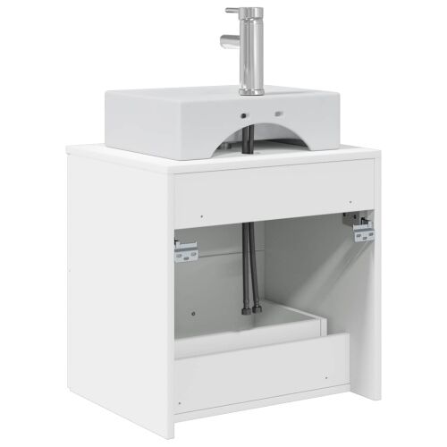 Lavabo - Umivaonik s policom Bijela 49,5 x 41 x 62,5 cm - Bijela Cijena