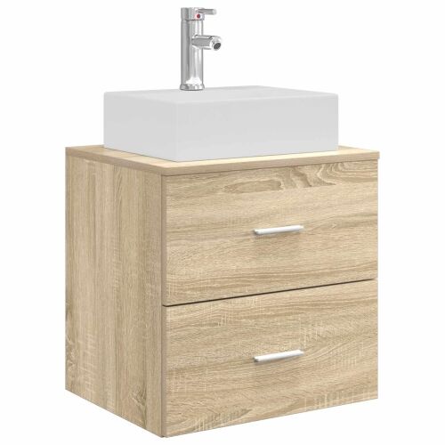 Lavabo - Umivaonik s policom Hrast sonoma 49,5 x 41 x 62,5 cm - Hrast sonoma Cijena
