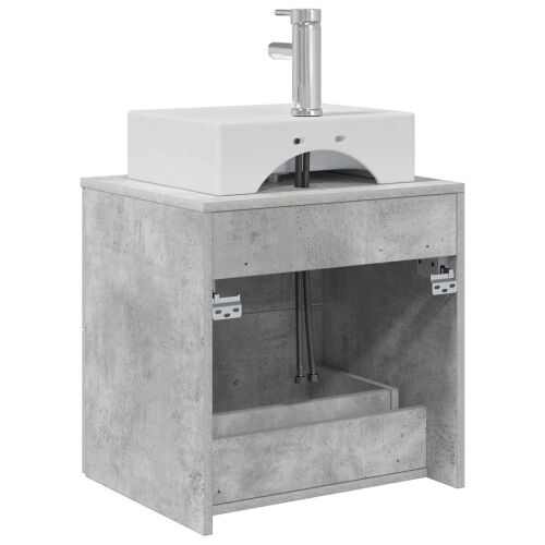 Lavabo - Umivaonik s policom Betonska siva 49,5 x 41 x 62,5 cm - Betonska siva Cijena