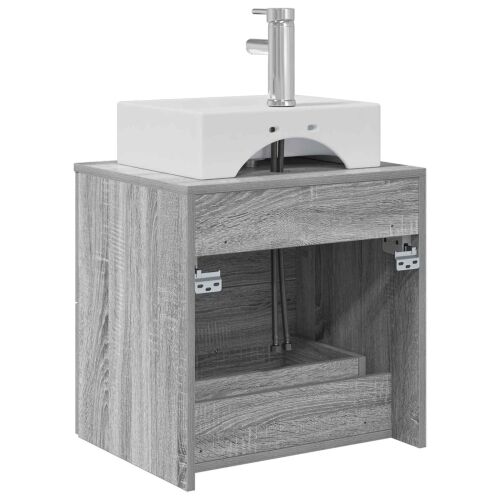 Lavabo - Umivaonik s policom Siva Sonoma 49,5 x 41 x 62,5 cm - Siva Sonoma Cijena