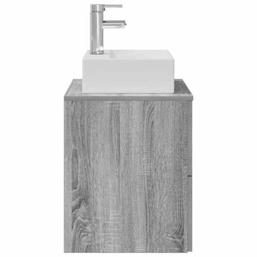 Lavabo - Umivaonik s policom Siva Sonoma 49,5 x 41 x 62,5 cm - Siva Sonoma Cijena