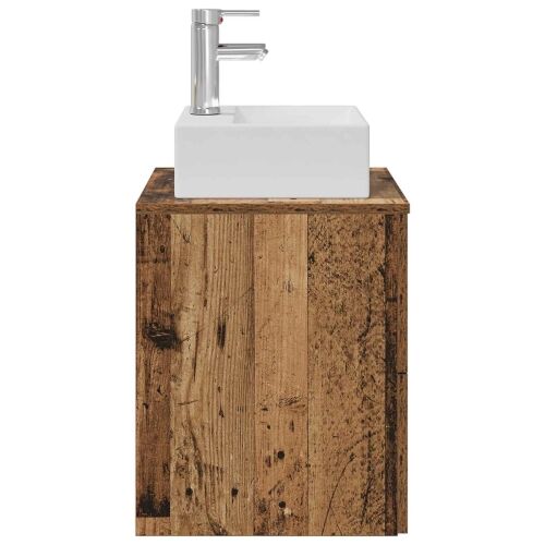 Lavabo - Umivaonik s policom Staro drvo 49,5 x 41 x 62,5 cm - Staro drvo Cijena