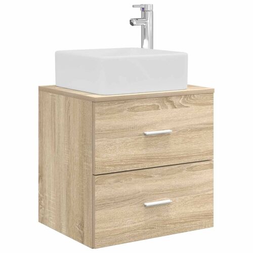 Lavabo - Umivaonik s policom Hrast sonoma 53 x 34,5 x 63 cm - Hrast sonoma Cijena