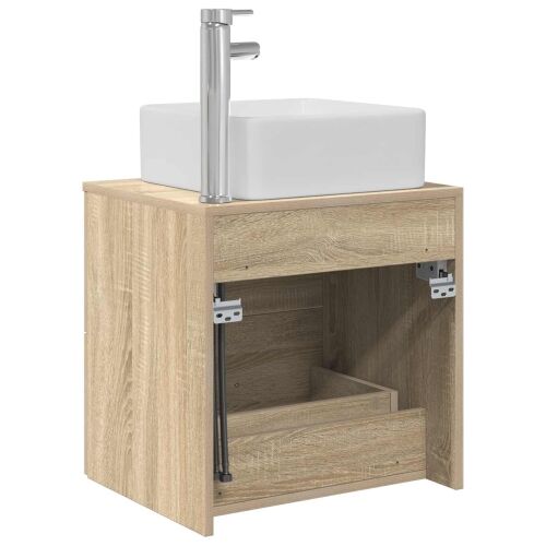 Lavabo - Umivaonik s policom Hrast sonoma 53 x 34,5 x 63 cm - Hrast sonoma Cijena