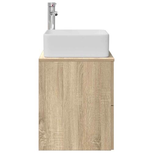 Lavabo - Umivaonik s policom Hrast sonoma 53 x 34,5 x 63 cm - Hrast sonoma Cijena