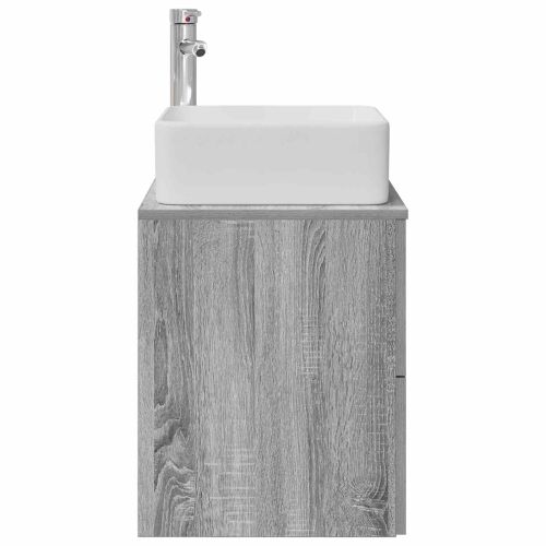 Lavabo - Umivaonik s policom Siva Sonoma 53 x 34,5 x 63 cm - Siva Sonoma Cijena