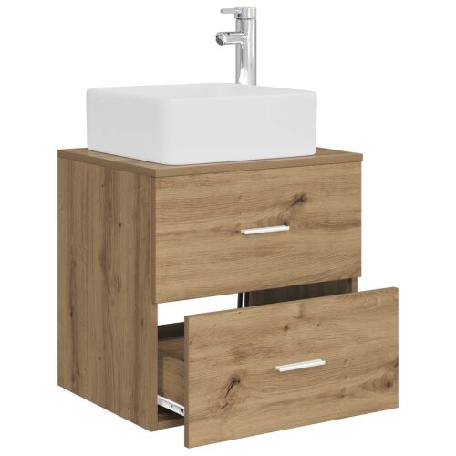 Lavabo - Umivaonik s policom Hrast artisan 53 x 34,5 x 63 cm - Hrast artisan Cijena