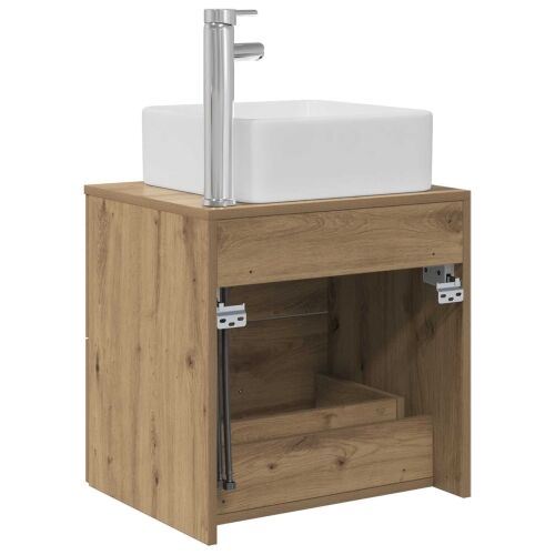 Lavabo - Umivaonik s policom Hrast artisan 53 x 34,5 x 63 cm - Hrast artisan Cijena