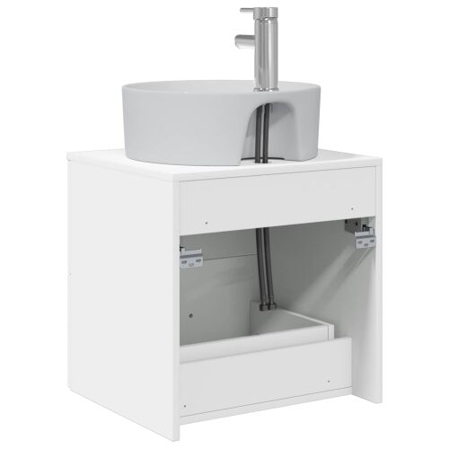 Lavabo - Umivaonik s policom Bijela 49,5 x 44,5 x 65 cm - Bijela Cijena