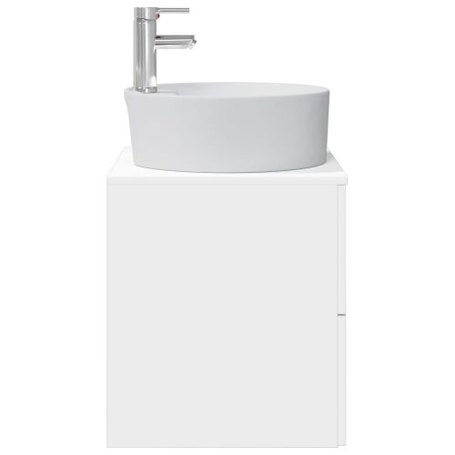 Lavabo - Umivaonik s policom Bijela 49,5 x 44,5 x 65 cm - Bijela Cijena