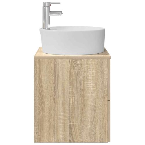Lavabo - Umivaonik s policom Hrast sonoma 49,5 x 44,5 x 65 cm - Hrast sonoma Cijena