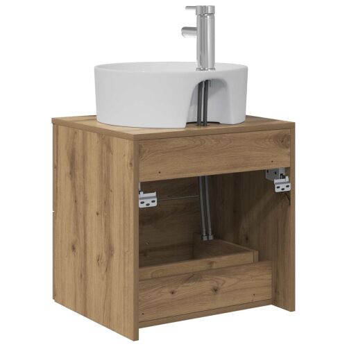 Lavabo - Umivaonik s policom Hrast artisan 49,5 x 44,5 x 65 cm - Hrast artisan Cijena