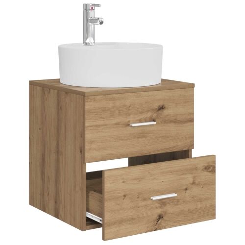 Lavabo - Umivaonik s policom Hrast artisan 49,5 x 44,5 x 65 cm - Hrast artisan Cijena