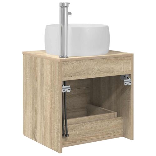 Lavabo - Umivaonik s policom Hrast sonoma 49,5 x 44,5 x 66 cm - Hrast sonoma Cijena