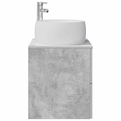 Lavabo - Umivaonik s policom Betonska siva 49,5 x 44,5 x 66 cm - Betonska siva Cijena