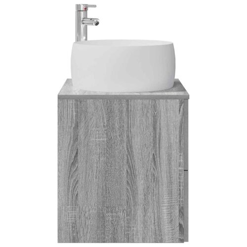 Lavabo - Umivaonik s policom Siva Sonoma 49,5 x 44,5 x 66 cm - Siva Sonoma Cijena