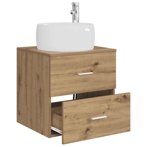 Lavabo - Umivaonik s policom Hrast artisan 49,5 x 44,5 x 66 cm - Hrast artisan Cijena