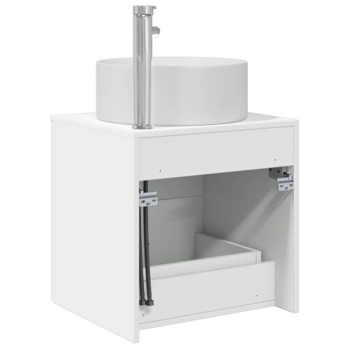 Lavabo - Umivaonik s policom Bijela 49,5 x 44,5 x 65,5 cm - Bijela Cijena