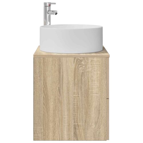 Lavabo - Umivaonik s policom Hrast sonoma 49,5 x 44,5 x 65,5 cm - Hrast sonoma Cijena