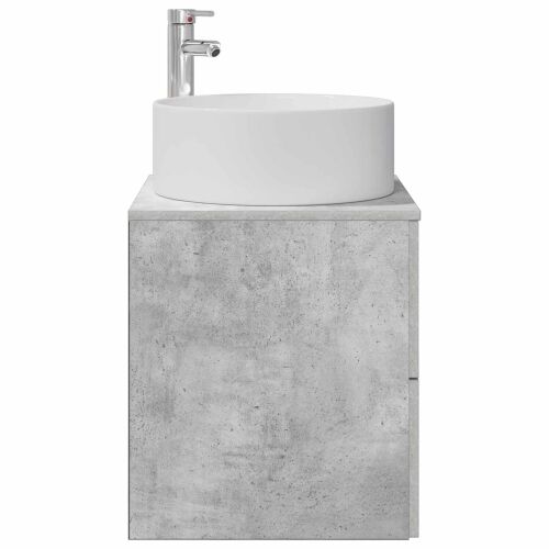 Lavabo - Umivaonik s policom Betonska siva 49,5 x 44,5 x 65,5 cm - Betonska siva Cijena